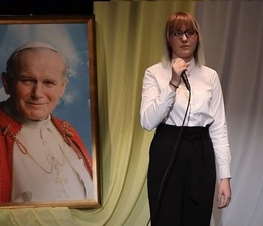 Zdjęcie z galerii: PCAS zaprasza do obejrzenia widowiska „Młodzież dla Ojca Świętego”