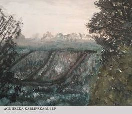 Zdjęcie z galerii: Wystawa on-line rysunku i malarstwa uczniów Liceum Plastycznego w Tomaszowie Mazowieckim inspirowana cytatem Jana Pawła II z Listu do Artystów cz. 1