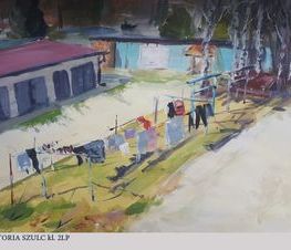 Zdjęcie z galerii: Wystawa on-line rysunku i malarstwa uczniów Liceum Plastycznego w Tomaszowie Mazowieckim inspirowana cytatem Jana Pawła II z Listu do Artystów cz. 2