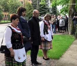 Zdjęcie z galerii: W Będkowie upamiętniono Błażeja Stolarskiego, działacza społecznego i politycznego, jednego z przywódców ruchu ludowego