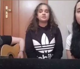Zdjęcie z galerii: Twórczość w kwarantannie. ”Magiczna muzyka” koncert online w wykonaniu uczniów I LO