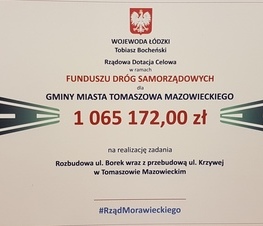 Zdjęcie z galerii: Prawie 5,5 miliona złotych z Funduszu z Funduszu Dróg Samorządowych na drogi w powiecie tomaszowskim