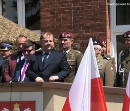 Zdjęcie z galerii: Przekazanie obowiązków dowódcy 25 Brygady Kawalerii Powietrznej