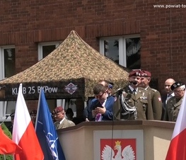 Zdjęcie z galerii: Przekazanie obowiązków dowódcy 25 Brygady Kawalerii Powietrznej