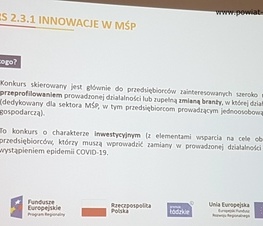 Zdjęcie z galerii: „Wsparcie dla biznesu w Łódzkiem” – spotkanie informacyjne