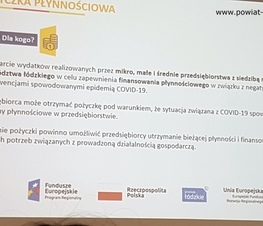 Zdjęcie z galerii: „Wsparcie dla biznesu w Łódzkiem” – spotkanie informacyjne