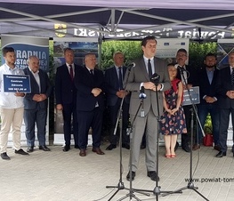 Zdjęcie z galerii: Konferencja prasowa dotycząca pandemii COVID -19