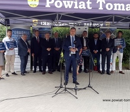 Zdjęcie z galerii: Konferencja prasowa dotycząca pandemii COVID -19