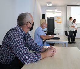 Zdjęcie z galerii: Spotkanie edukacyjne z przedstawicielami Polskiego Związku Niewidomych