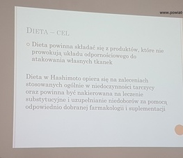 Zdjęcie z galerii: Dieta w chorobie Hashimoto – spotkanie z dr Anną Rogulską w Powiatowym Centrum Animacji Społecznej