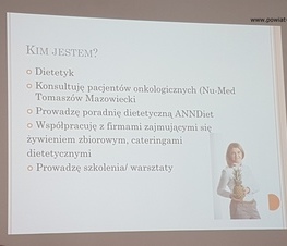 Zdjęcie z galerii: Dieta w chorobie Hashimoto – spotkanie z dr Anną Rogulską w Powiatowym Centrum Animacji Społecznej