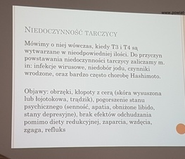 Zdjęcie z galerii: Dieta w chorobie Hashimoto – spotkanie z dr Anną Rogulską w Powiatowym Centrum Animacji Społecznej