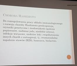 Zdjęcie z galerii: Dieta w chorobie Hashimoto – spotkanie z dr Anną Rogulską w Powiatowym Centrum Animacji Społecznej