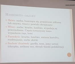 Zdjęcie z galerii: Dieta w chorobie Hashimoto – spotkanie z dr Anną Rogulską w Powiatowym Centrum Animacji Społecznej