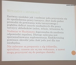 Zdjęcie z galerii: Dieta w chorobie Hashimoto – spotkanie z dr Anną Rogulską w Powiatowym Centrum Animacji Społecznej