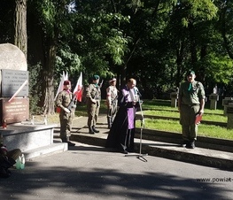 Zdjęcie z galerii: Obchody związane z 76. rocznicą wybuchu Powstania Warszawskiego