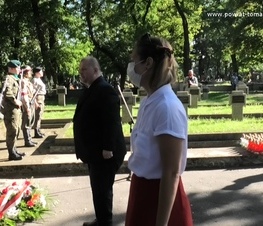 Zdjęcie z galerii: Obchody związane z 76. rocznicą wybuchu Powstania Warszawskiego