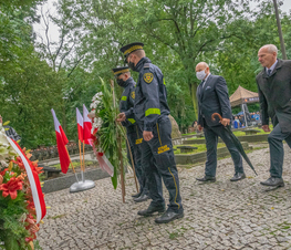 Zdjęcie z galerii: Obchody 81. rocznicy wybuchu II Wojny Światowej i walk o Tomaszów Mazowiecki