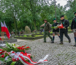 Zdjęcie z galerii: Obchody 81. rocznicy wybuchu II Wojny Światowej i walk o Tomaszów Mazowiecki