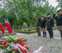 Zdjęcie z galerii: Obchody 81. rocznicy wybuchu II Wojny Światowej i walk o Tomaszów Mazowiecki