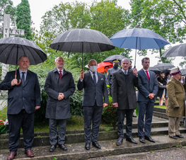 Zdjęcie z galerii: Obchody 81. rocznicy wybuchu II Wojny Światowej i walk o Tomaszów Mazowiecki