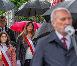 Zdjęcie z galerii: Obchody 81. rocznicy wybuchu II Wojny Światowej i walk o Tomaszów Mazowiecki