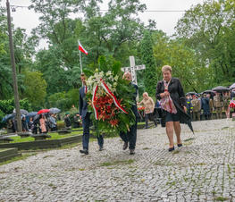 Zdjęcie z galerii: Obchody 81. rocznicy wybuchu II Wojny Światowej i walk o Tomaszów Mazowiecki