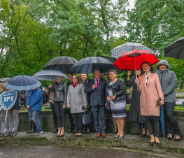 Zdjęcie z galerii: Obchody 81. rocznicy wybuchu II Wojny Światowej i walk o Tomaszów Mazowiecki
