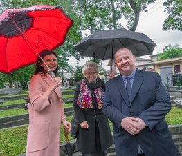 Zdjęcie z galerii: Obchody 81. rocznicy wybuchu II Wojny Światowej i walk o Tomaszów Mazowiecki