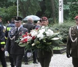 Zdjęcie z galerii: Obchody 81. rocznicy wybuchu II Wojny Światowej i walk o Tomaszów Mazowiecki