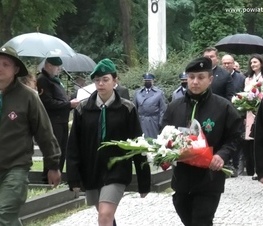 Zdjęcie z galerii: Obchody 81. rocznicy wybuchu II Wojny Światowej i walk o Tomaszów Mazowiecki