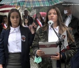 Zdjęcie z galerii: Obchody 81. rocznicy wybuchu II Wojny Światowej i walk o Tomaszów Mazowiecki