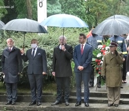 Zdjęcie z galerii: Obchody 81. rocznicy wybuchu II Wojny Światowej i walk o Tomaszów Mazowiecki