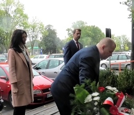 Zdjęcie z galerii: Obchody 81. rocznicy wybuchu II Wojny Światowej i walk o Tomaszów Mazowiecki