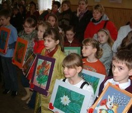 Zdjęcie z galerii: V Powiatowy Konkurs Pisanek i Palm Wielkanocnych w Będkowie - 15.03.2008 r.