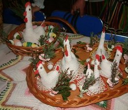 Zdjęcie z galerii: V Powiatowy Konkurs Pisanek i Palm Wielkanocnych w Będkowie - 15.03.2008 r.