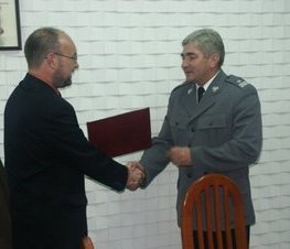 Zdjęcie z galerii: Przekazanie gruntu pod budowe nowej siedziby Komendy Powiatowej Policji