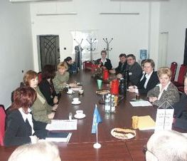 Zdjęcie z galerii: Wizyta Ukraińskiej delegacji w Powiecie Tomaszowskim - 23.03.2004r
