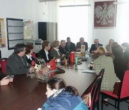 Zdjęcie z galerii: Wizyta Ukraińskiej delegacji w Powiecie Tomaszowskim - 23.03.2004r