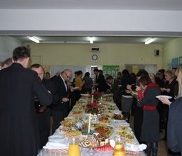 Zdjęcie z galerii: Wigilia pracowników Starostwa Powiatowego - 22.12.2009