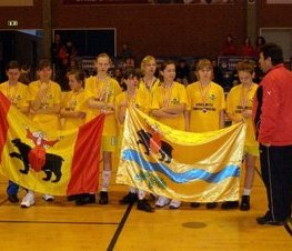 Zdjęcie z galerii: Promocja powiatu tomaszowskiego podczas Międzynarodowego Festiwalu Koszykówki Limfiords Cup 2009 w Lemvig w Danii - 26-31.12.2009 r.
