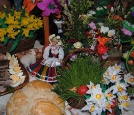 Zdjęcie z galerii: VII Powiatowy Konkurs Pisanek i Palm Wielkanocnych w Prażkach (gm. Będków) - 19.03.2010 r.
