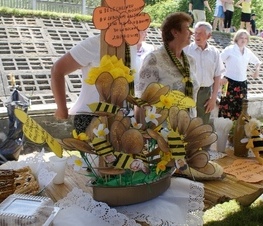Zdjęcie z galerii: 06.06.2010 r. - Powiatowe Miodobranie w Żelechlinku 
