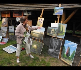 Zdjęcie z galerii: III Ogólnopolski Plener Malarski - Borki 2010 - 05-12.09.2010