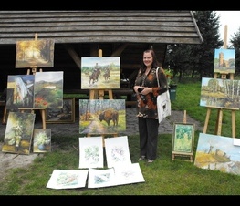 Zdjęcie z galerii: III Ogólnopolski Plener Malarski - Borki 2010 - 05-12.09.2010