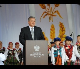 Zdjęcie z galerii: Dożynki Prezydenckie w Spale - 19.09.2010 r.