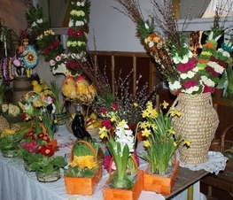 Zdjęcie z galerii: Powiatowy Konkurs Pisanek i Palm Wielkanocnych w Będkowie - 19.03.2011