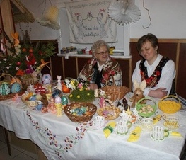Zdjęcie z galerii: Powiatowy Konkurs Pisanek i Palm Wielkanocnych w Będkowie - 19.03.2011