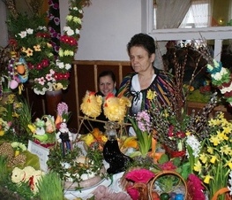 Zdjęcie z galerii: Powiatowy Konkurs Pisanek i Palm Wielkanocnych w Będkowie - 19.03.2011