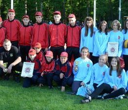 Zdjęcie z galerii: Powiatowe Zawody Sportowo - Pożarnicze w Spale